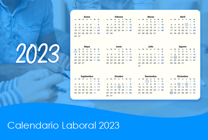 Calendario laboral 2023 festivos nacionales y autonómicos