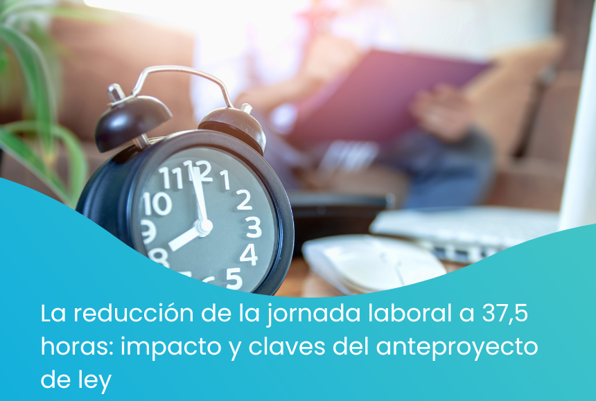 La reducción de la jornada laboral a 37,5 horas